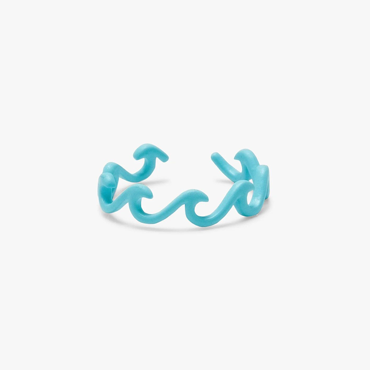 Pura Vida Toe Ring Enamel Delicate Turqouise One Size