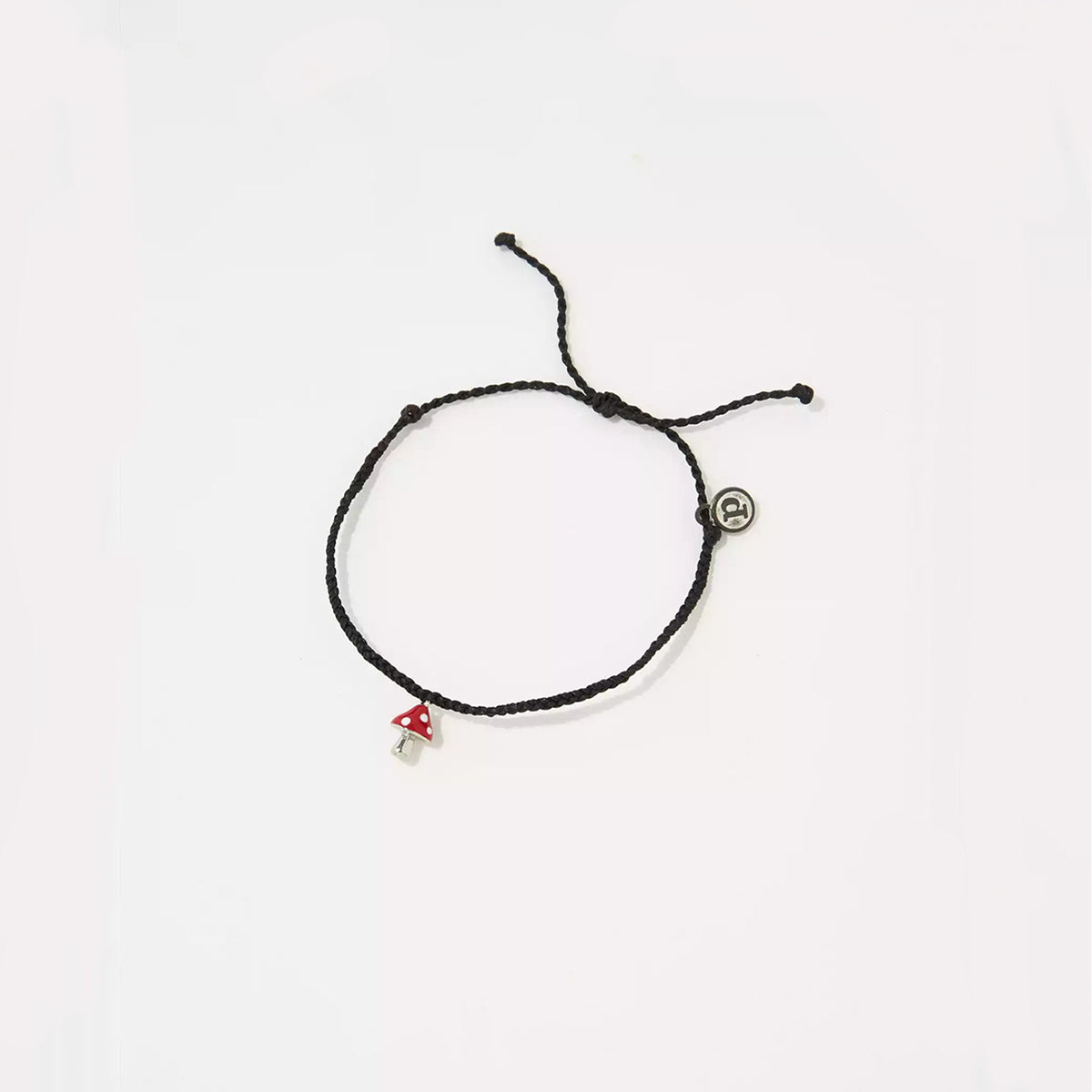Pura Vida Bracelet Mushroom Charm One Size