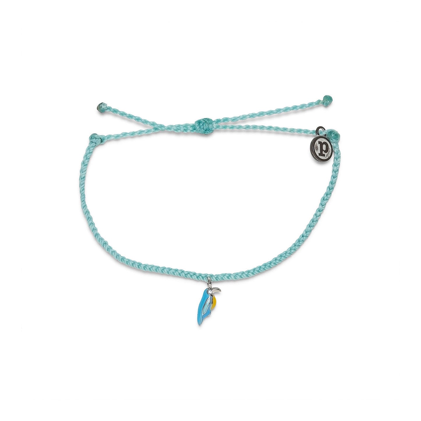 Pura Vida Bracelet Tropical Bird Seafoam One Size