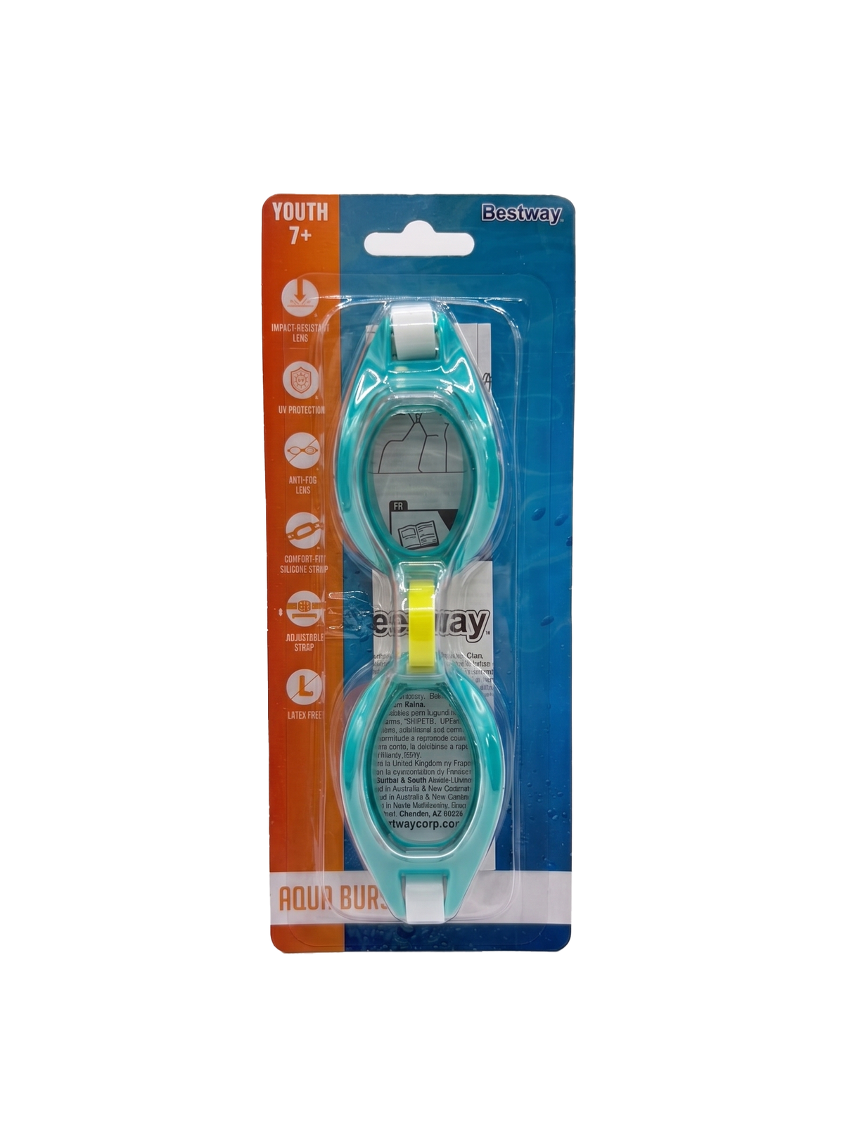 Bestway Goggles Aqua Burst Multicolor 7+ Years Old