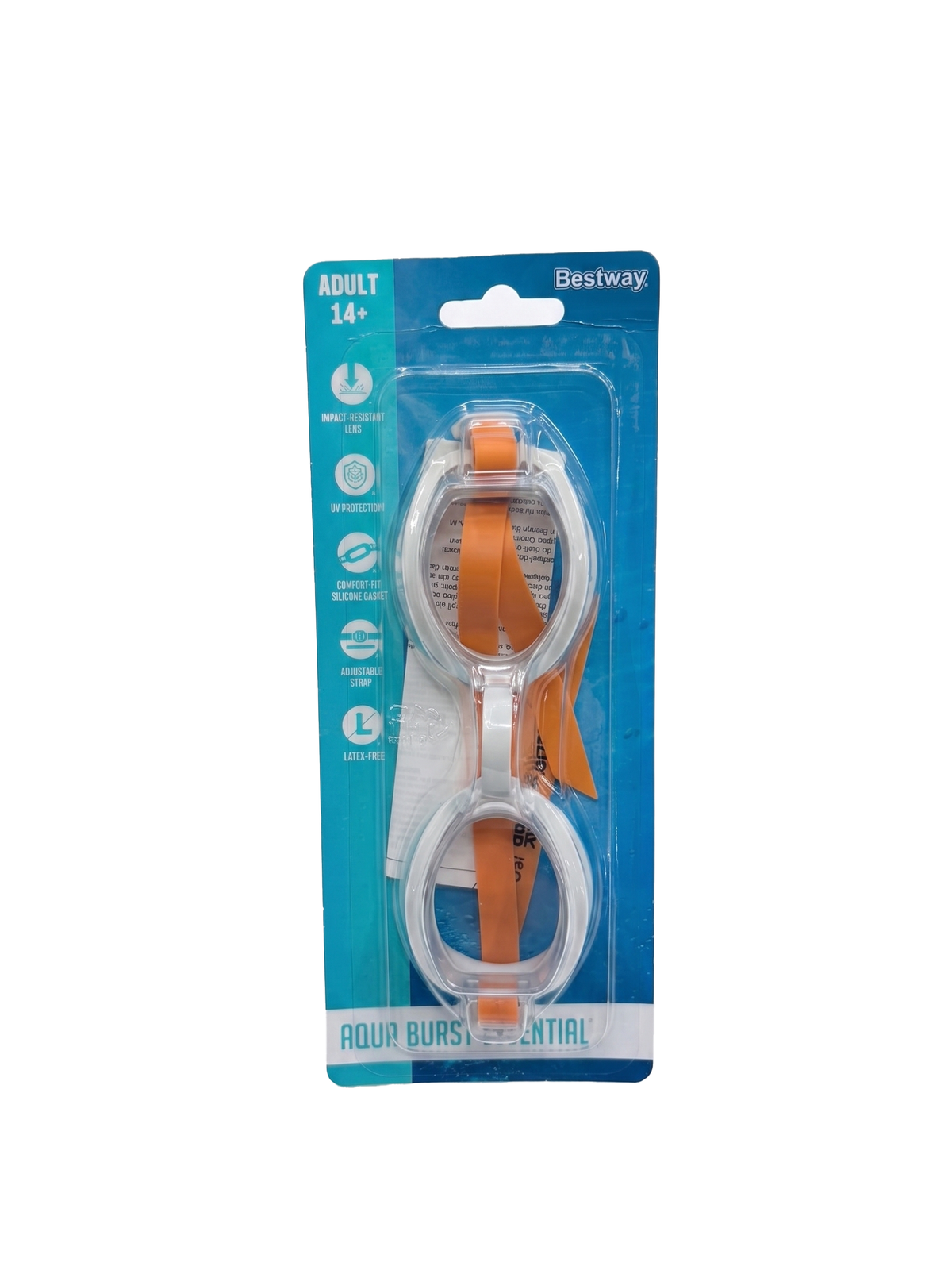 Bestway Goggles Aqua Burst Multicolor 14+ Years Old