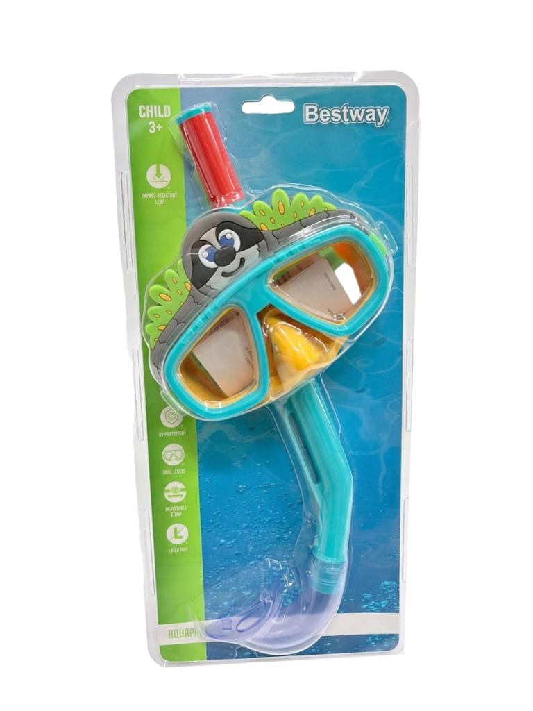 Bestway Snorkel Mask Lil Animal Multicolor 3+ Years Old