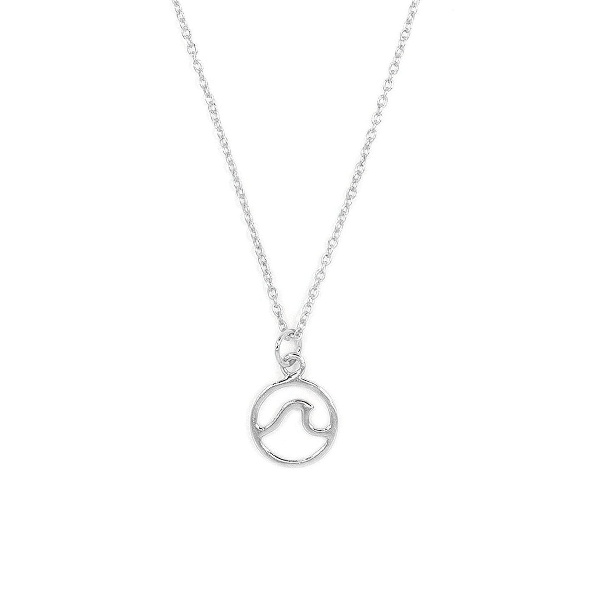 Pura Vida Necklace Wave Rose Gold One Size