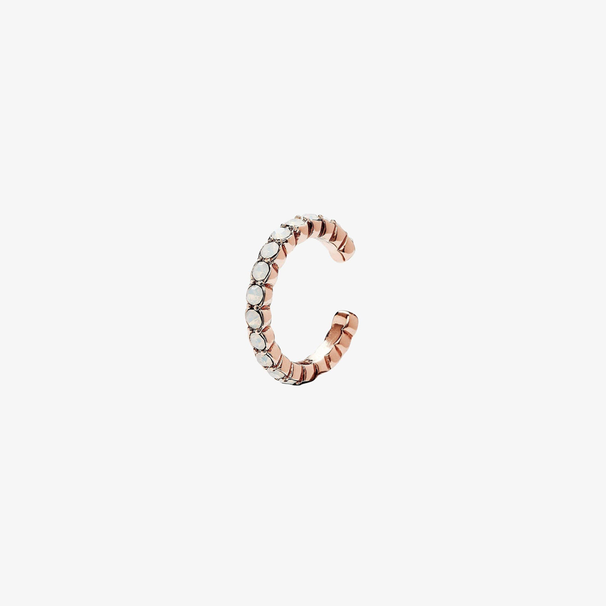 Pura Vida Ear Cuff Delicate Opal Rose Gold One Size