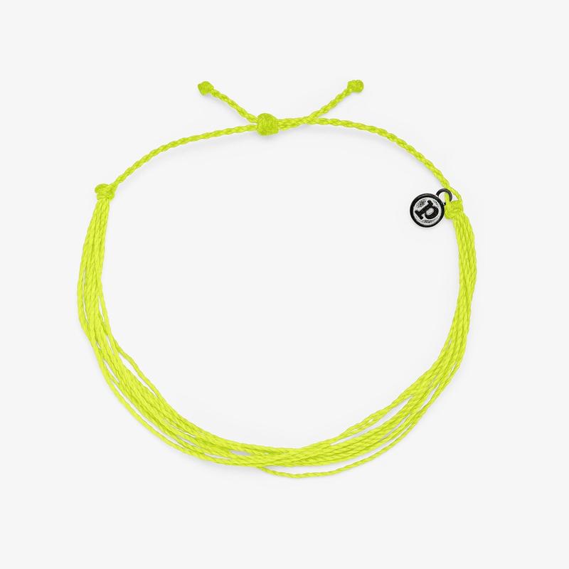 Pura Vida Anklet Original Glow with the Flow One Size