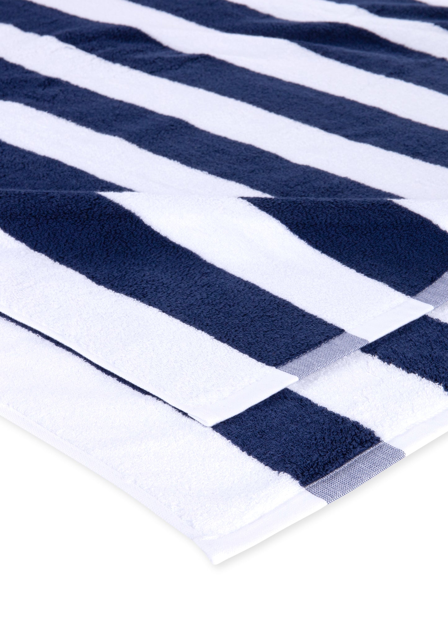 Cabana Pool Towel White/Navy