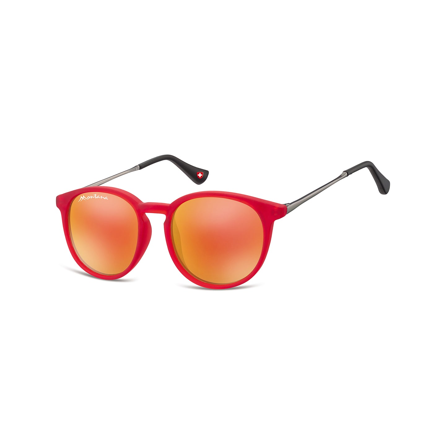 Montana Kids Revo Lenses - Rubbertouch - Red - Revo Red