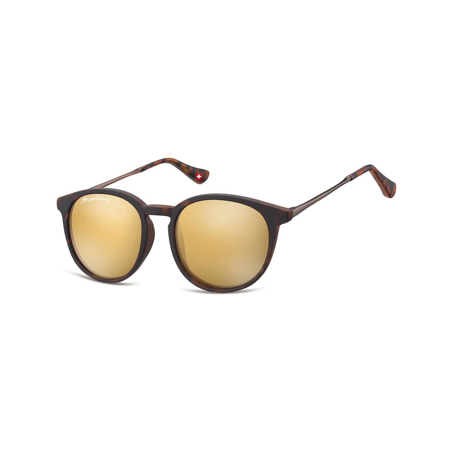 Montana Kids Revo Lenses - Rubbertouch - Turtle - Revo Gold