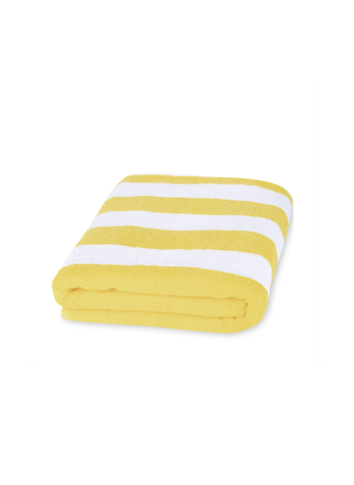 Sunzilla Pool Towel Terry/Terry Cabana Pale Banana/White