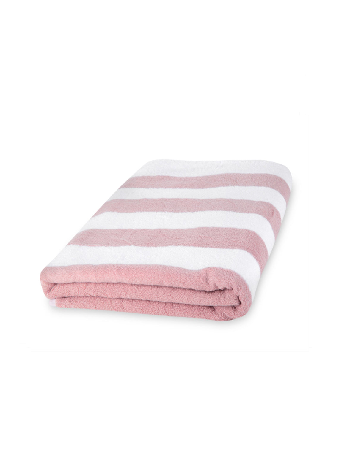 Sunzilla Pool Towel Terry/Terry Cabana Pale Peach/White