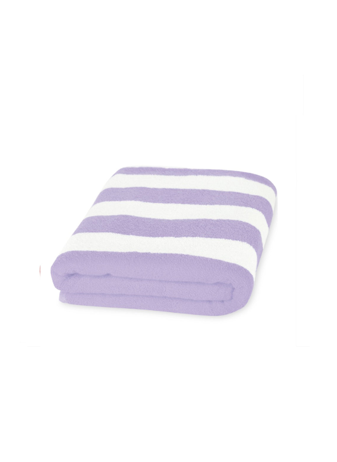 Sunzilla Pool Towel Terry/Terry Cabana Purple Heather/White