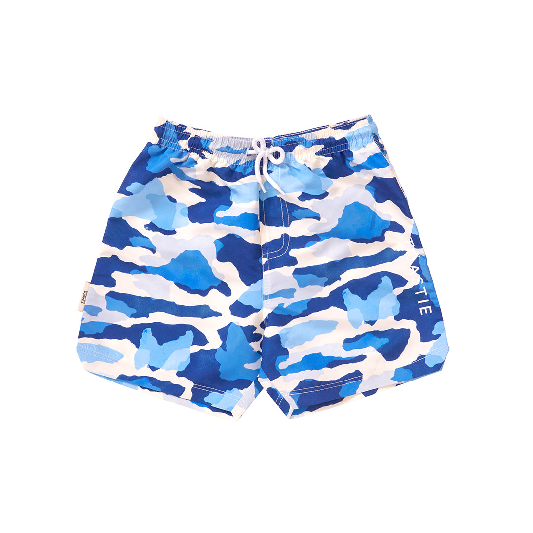 Toastie Boys U.V. Protector Woven Swim Shorts Water Camo