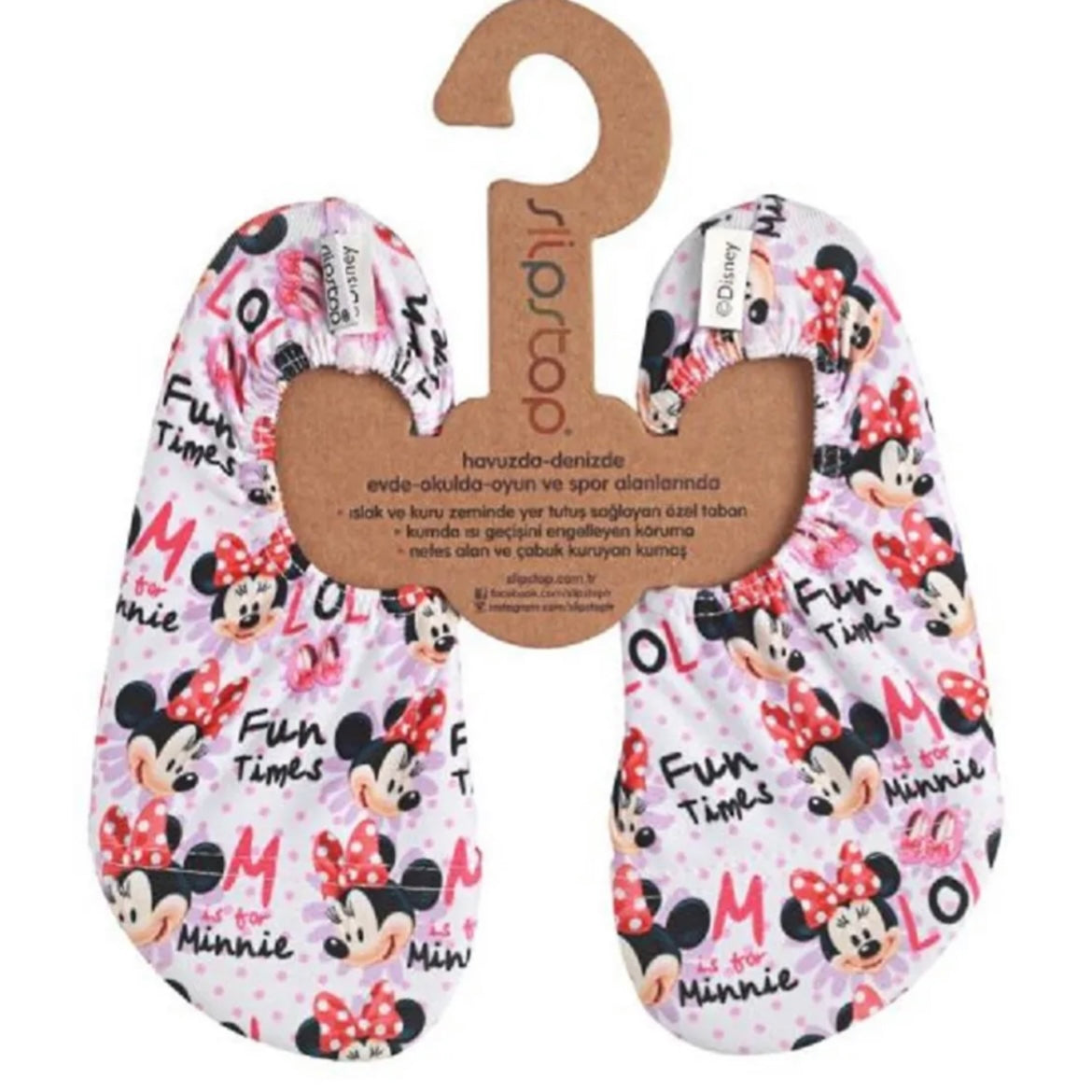 Baby Girls Pool Shoes Pink Minni Beach