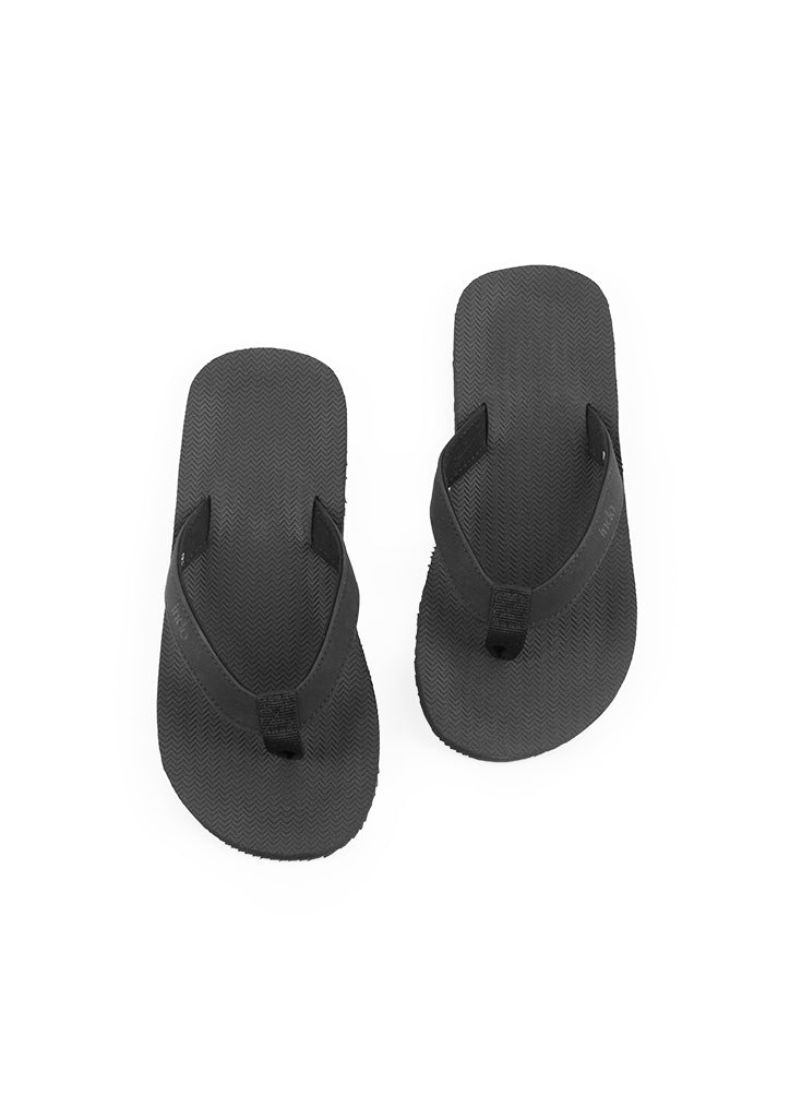 Indosole Essentials Flip Flops Groms Black