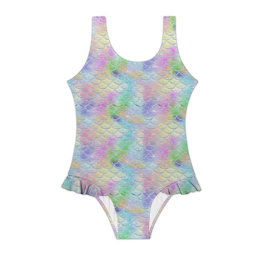 Slipstop Girl Swimsuit Finny Multicolor