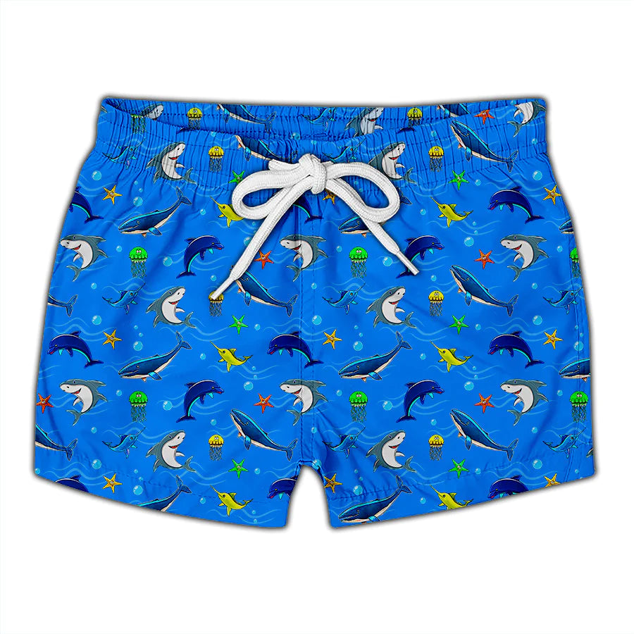 Slipstop Boy Trunks Olympos Multicolor