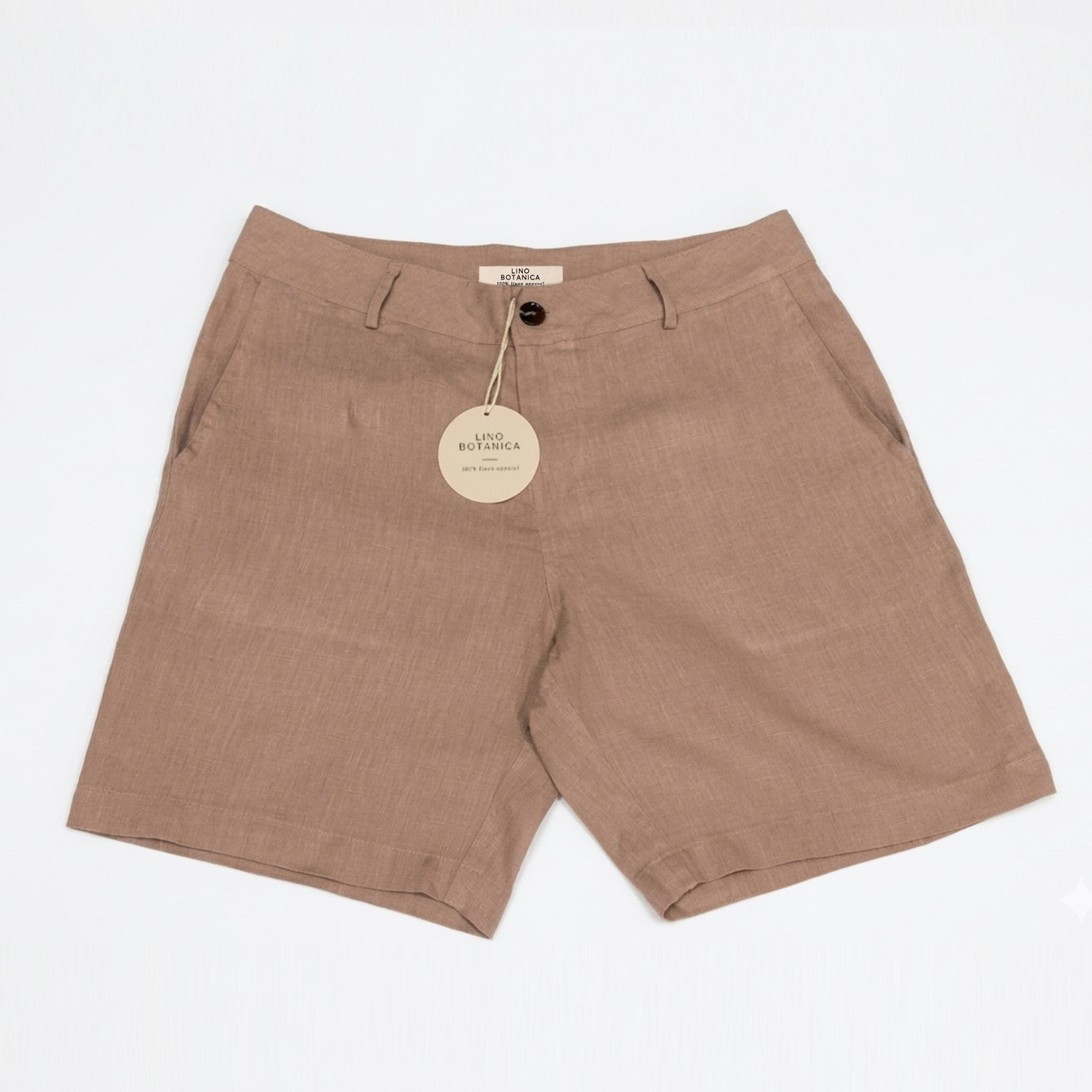 Lino Botanica Men Shorts Odyssey Sand