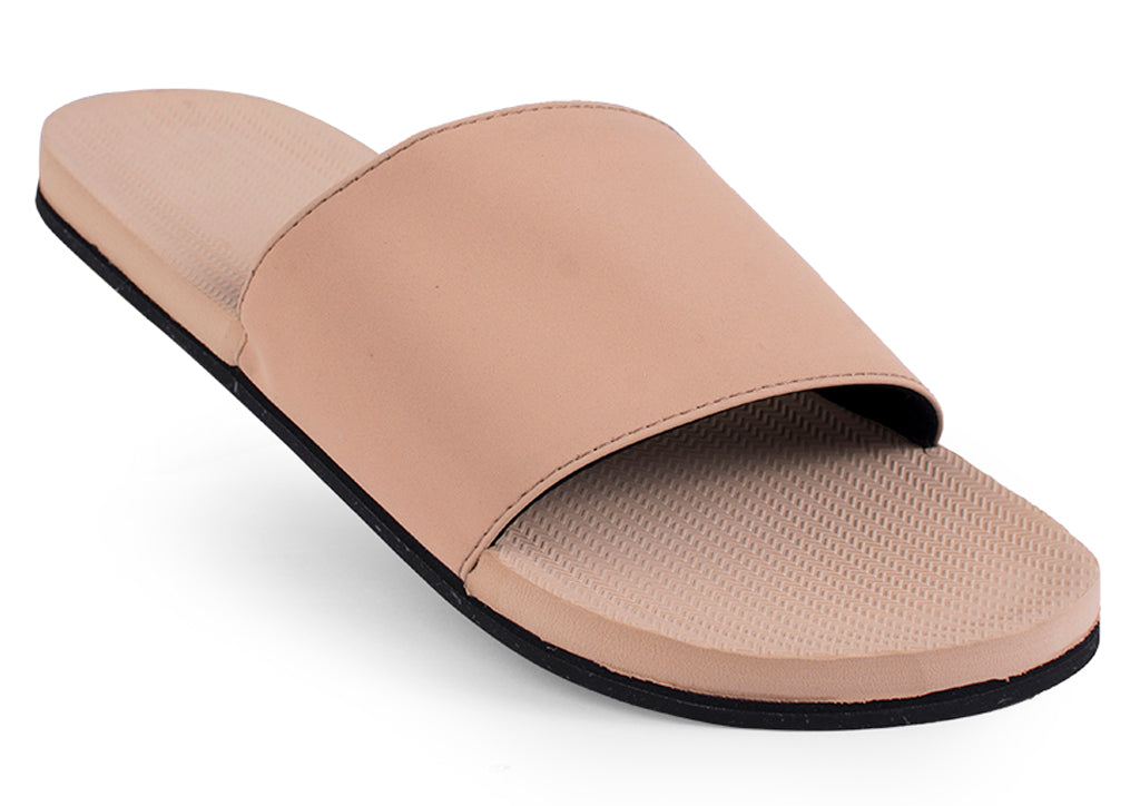 Indosole Essentials Slides Men Light Soil
