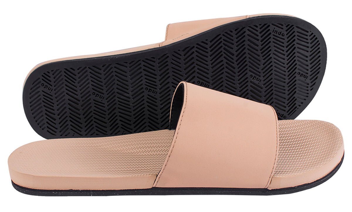 Indosole Essentials Slides Men Light Soil