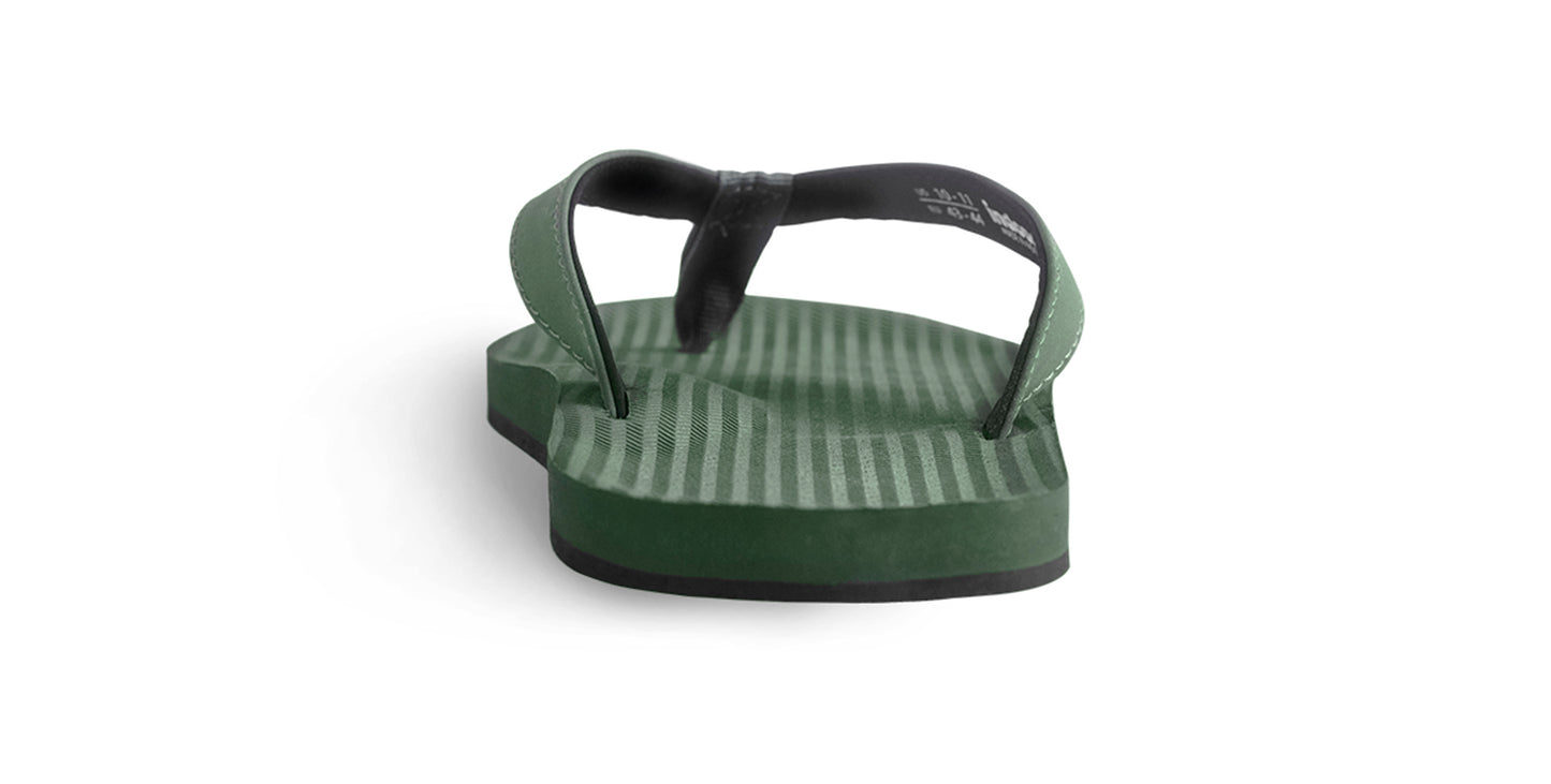 Indosole Essentials Flip Flops Men Leaf