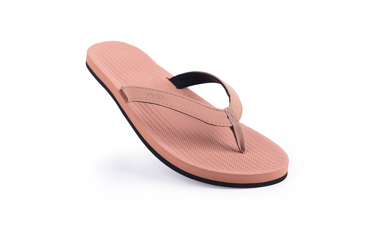 Indosole Essentials Flip Flops Men Rust