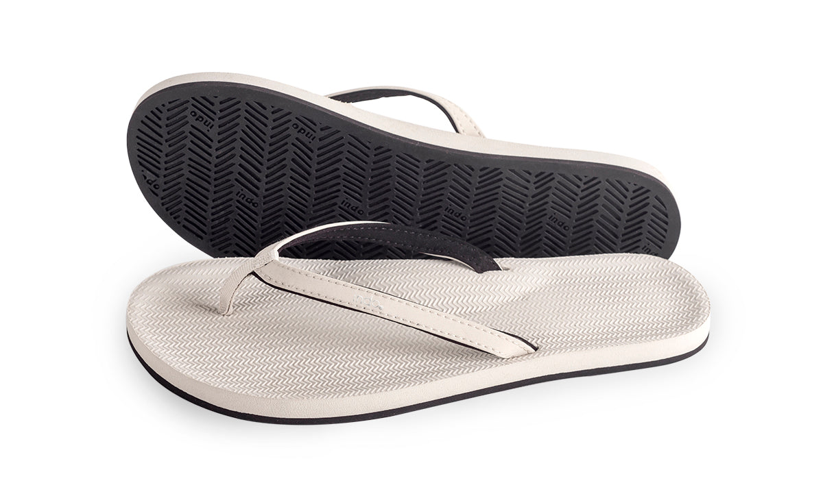 Indosole Essentials Flip Flops Women Sea Salt