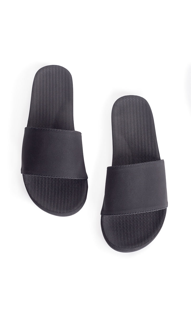 Indosole Essentials Slides Women Black