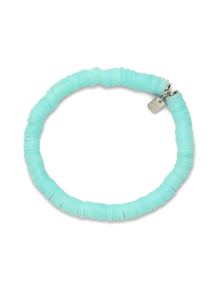 Pura Vida Bracelet Pastel Disc Stretch One Size
