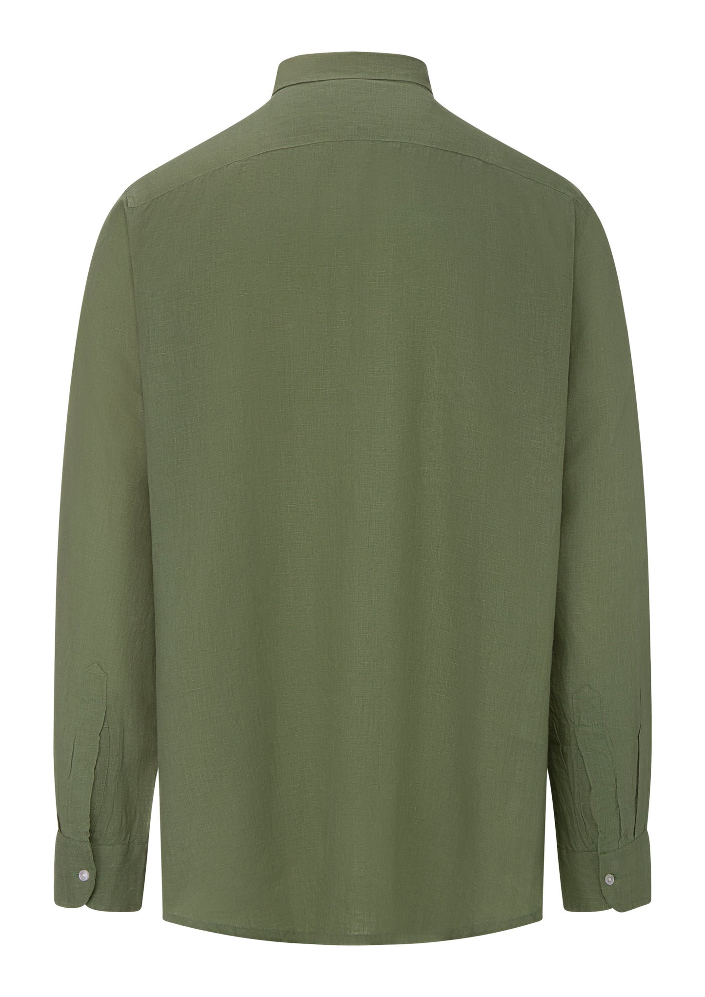 ORION LINEN SHIRT - Olive