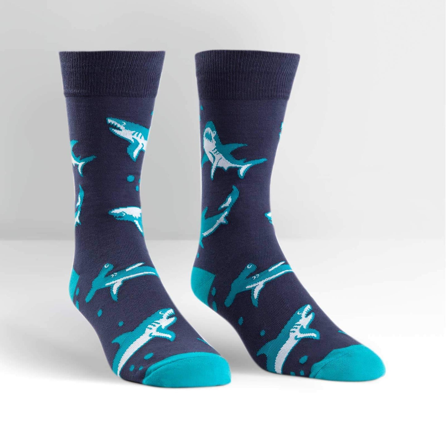 Sock it to me Men's Crew: Shark Attack