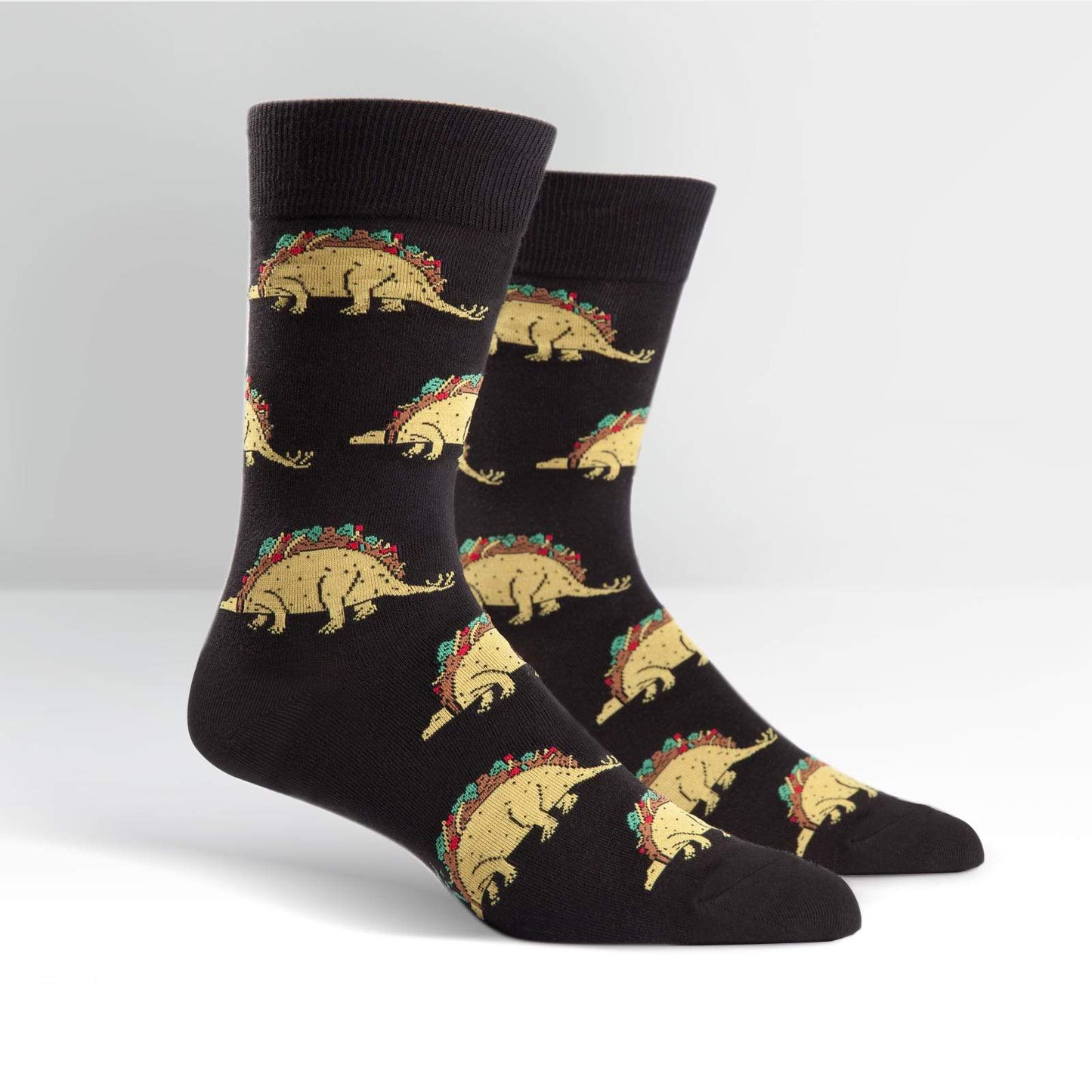 Sock it to me Men's Crew: Tacosaurus