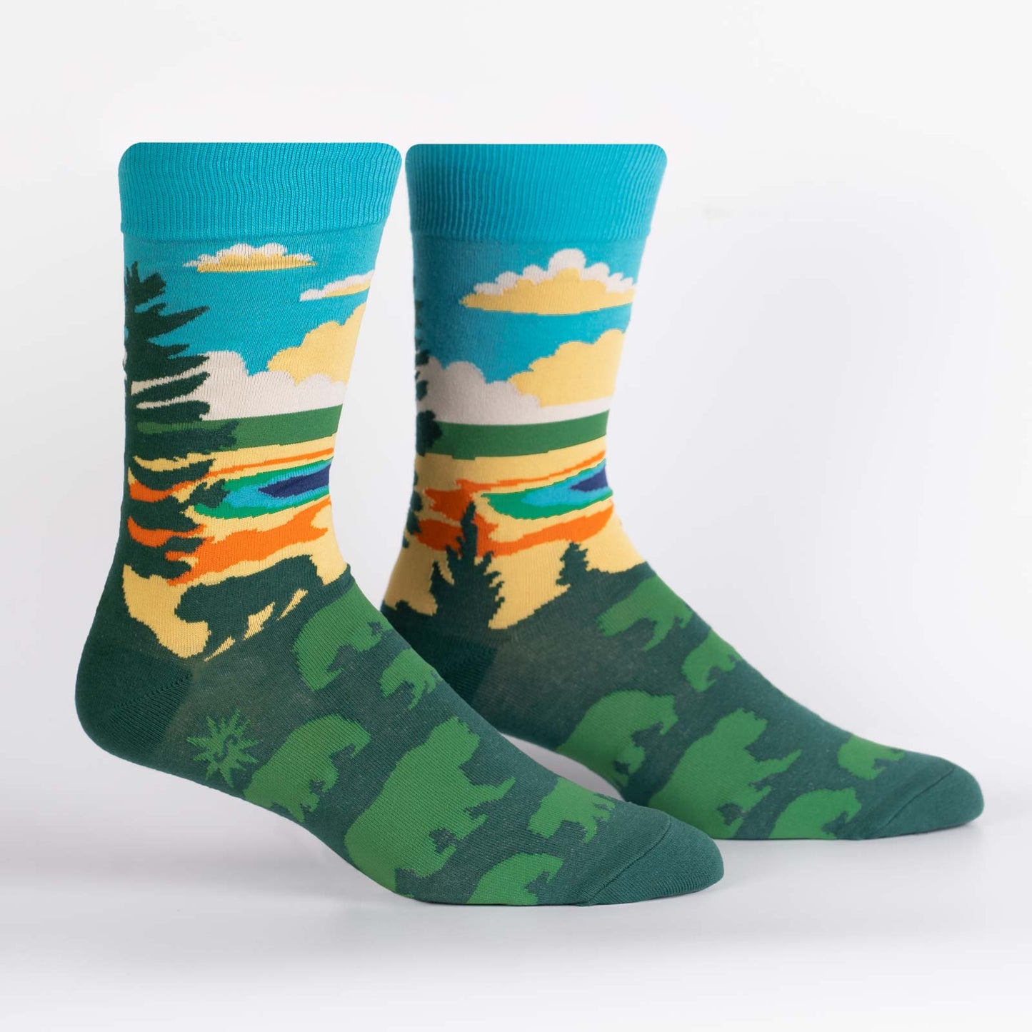 Sock it to me Men's Crew: Grand Prismatic