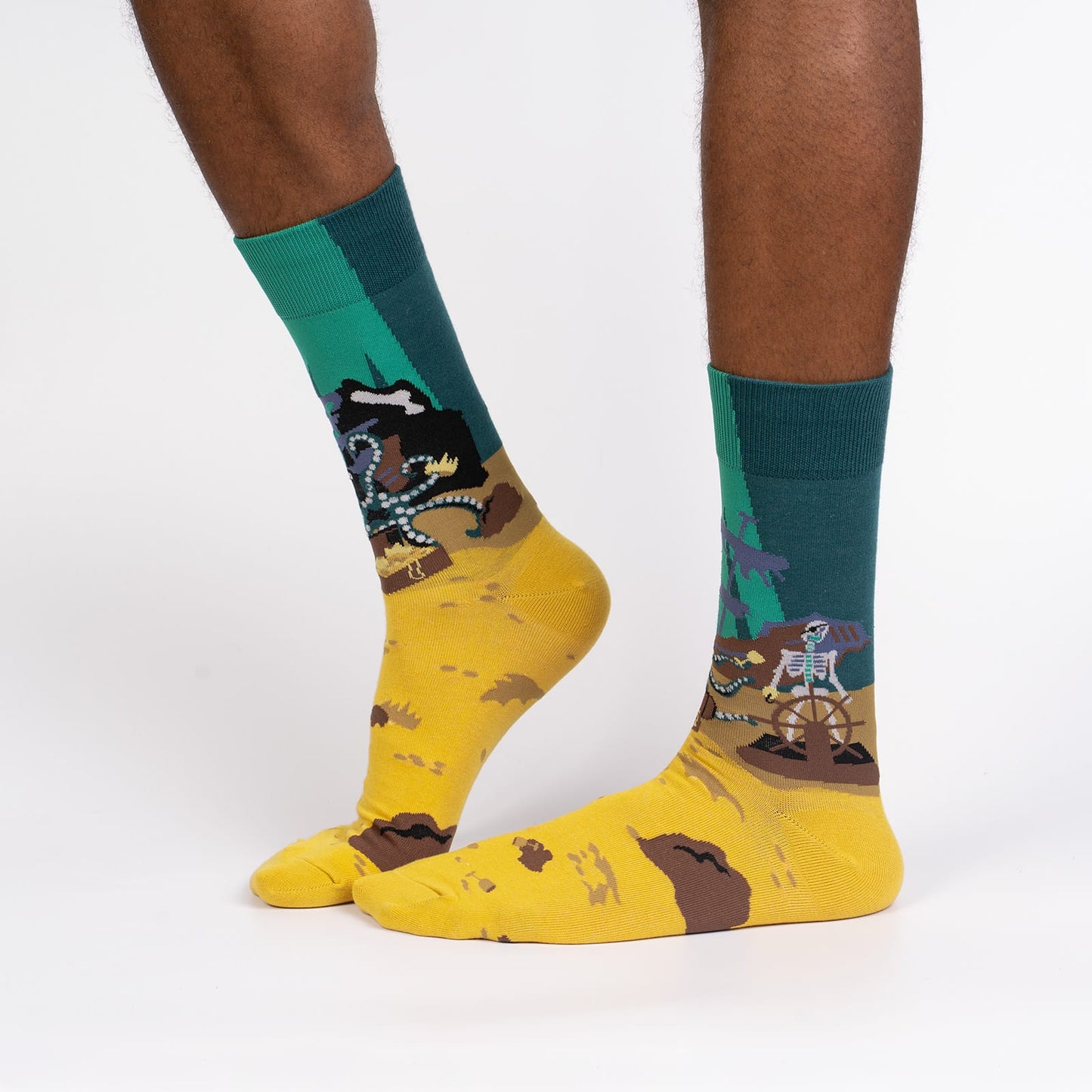 Sock it to me Men's Crew: Skeleton Crew