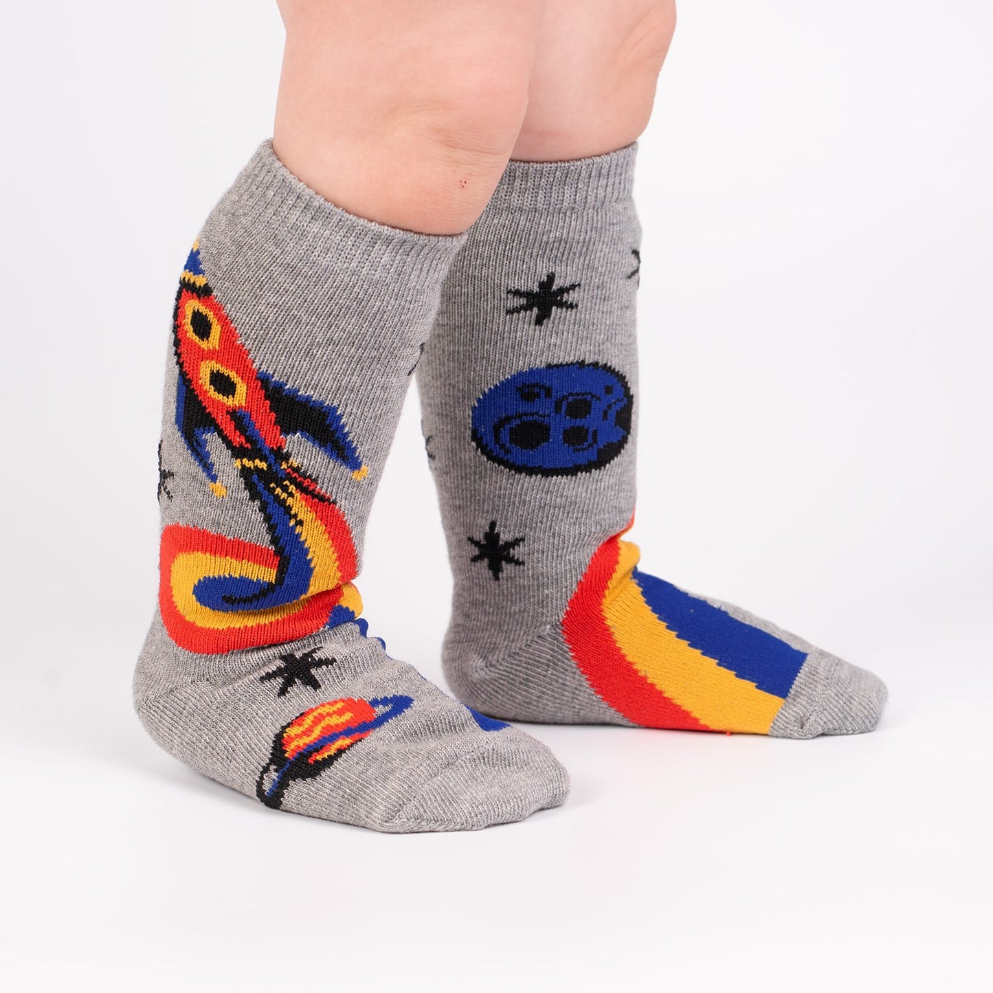 Sock it to me Toddler Knee: A Trip to the Moon