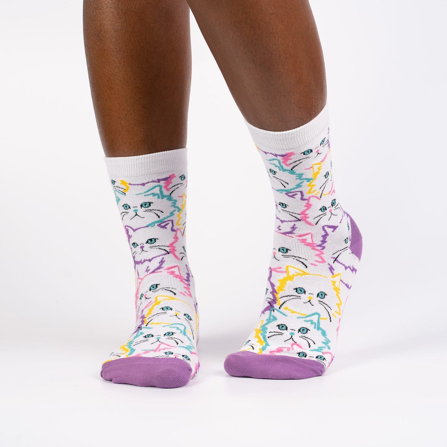 Sock it to me Women's Crew: Fur Real