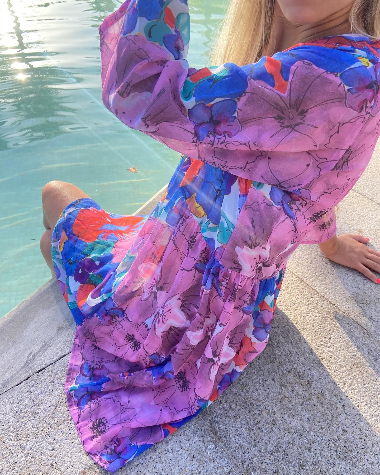 Cover Up Dress Garden