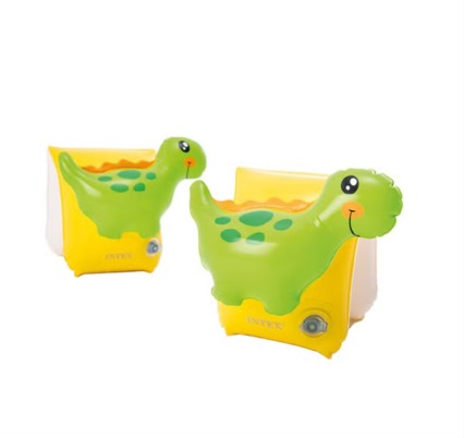 Intex Arm Bands Dinosaur Multicolor 3 To 6 Years Old