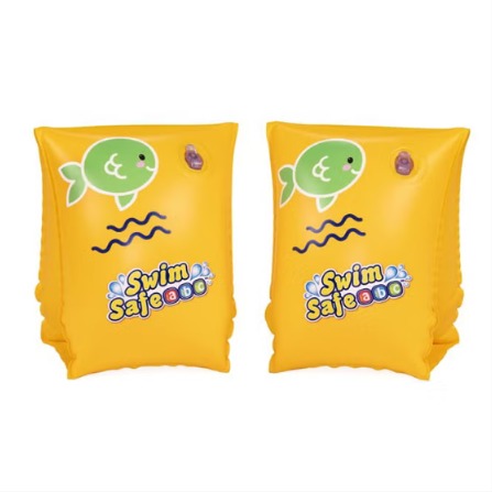 Bestway Arm Bands Wondersplash Yellow 3 To 6 Years Old (Small/Medium (125x15 cm)