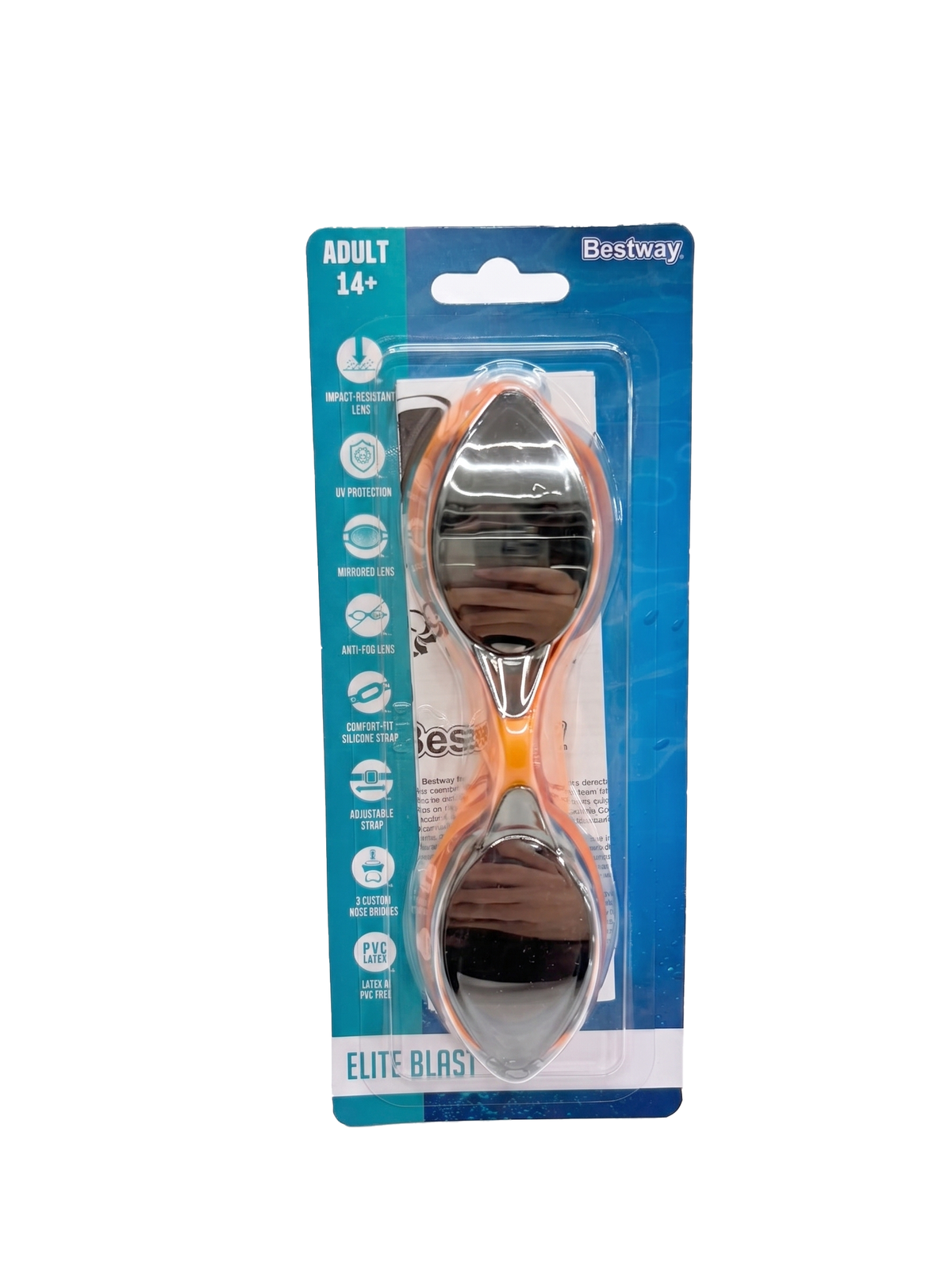 Bestway Goggles IX-1000 Ocean Swell Multicolor 14+ Years Old