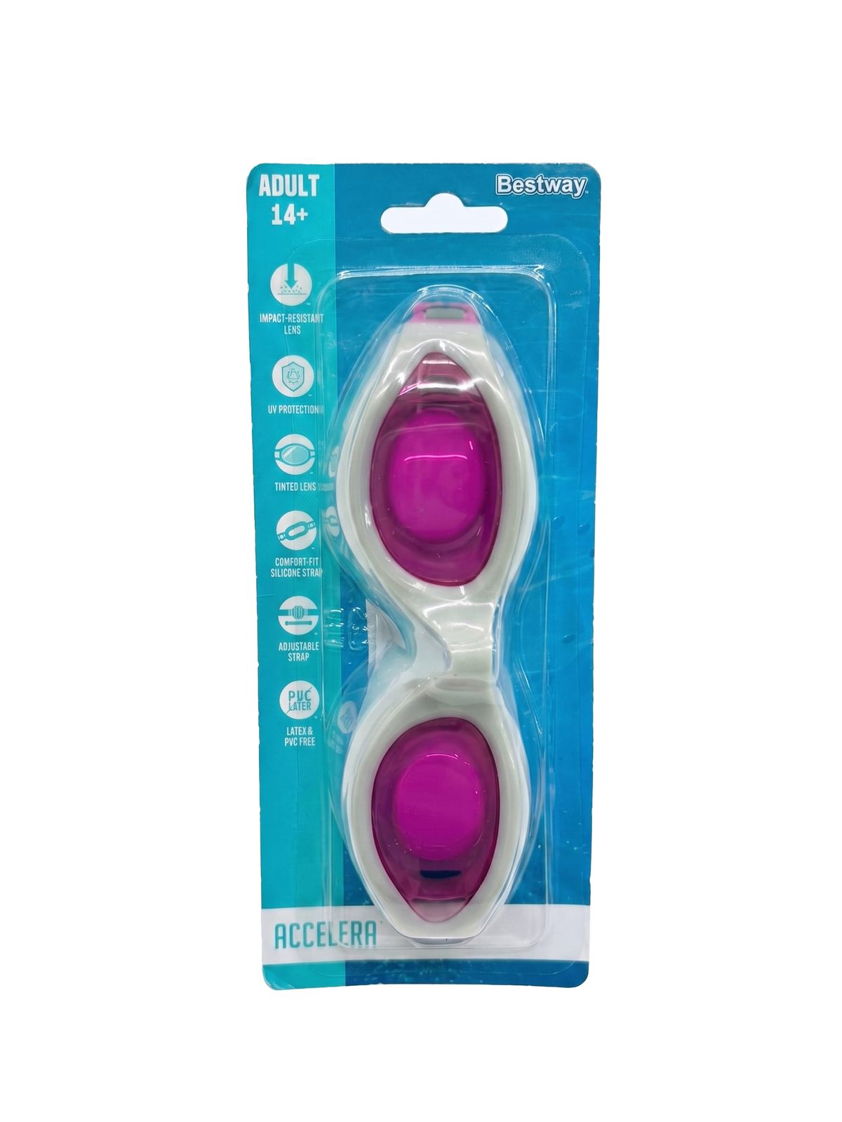 Bestway Goggles Accelera Multicolor 14+ Years Old
