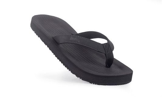 Indosole Essentials Flip Flops Groms Black