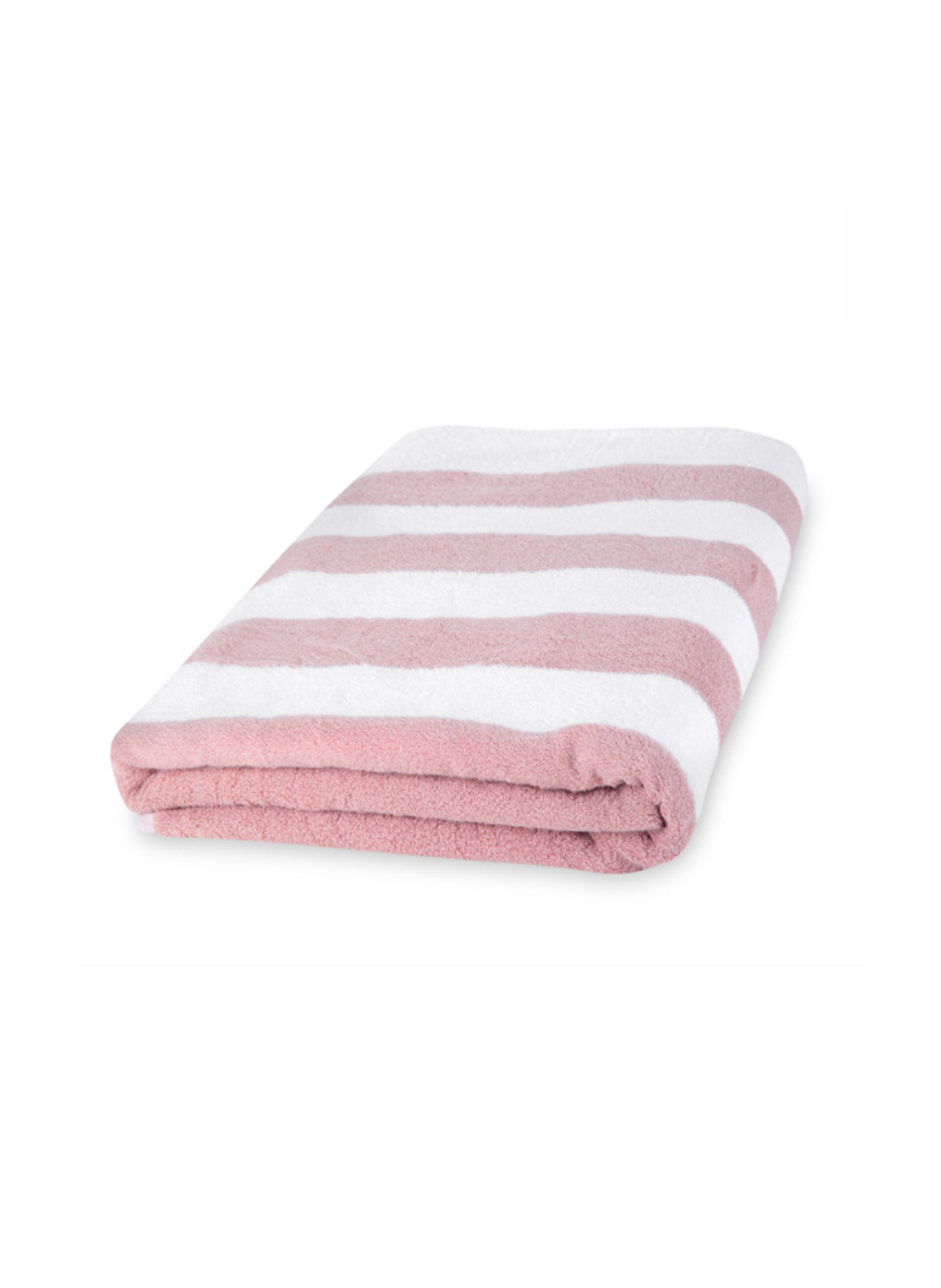 Sunzilla Pool Towel Terry/Terry Cabana Blushing Bride/White