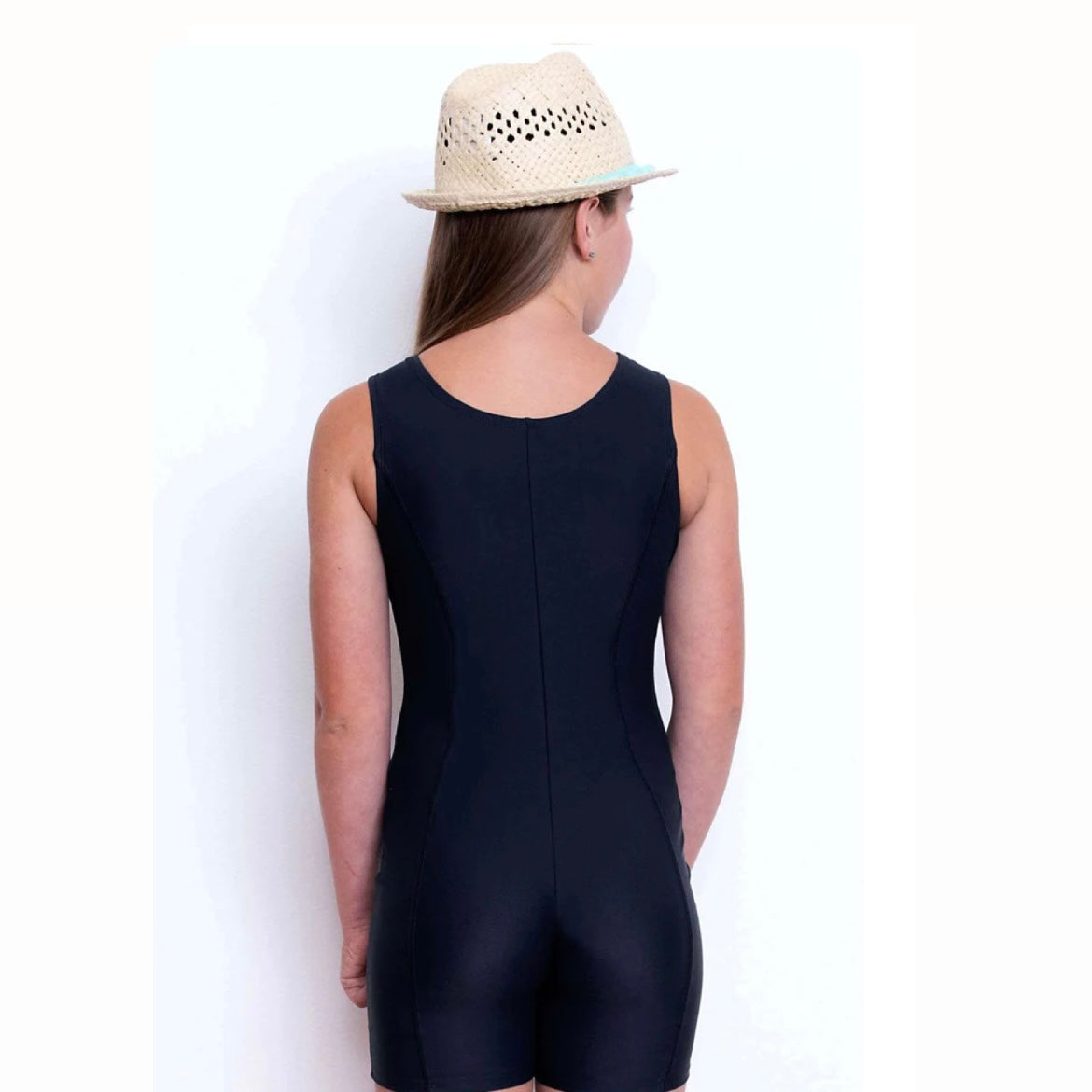 Kids Girls Swimwear Shortie Black (Standard)