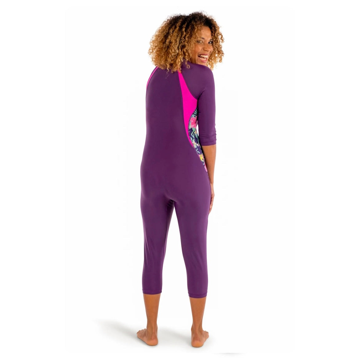 Women Slim Kini Lavender Lace