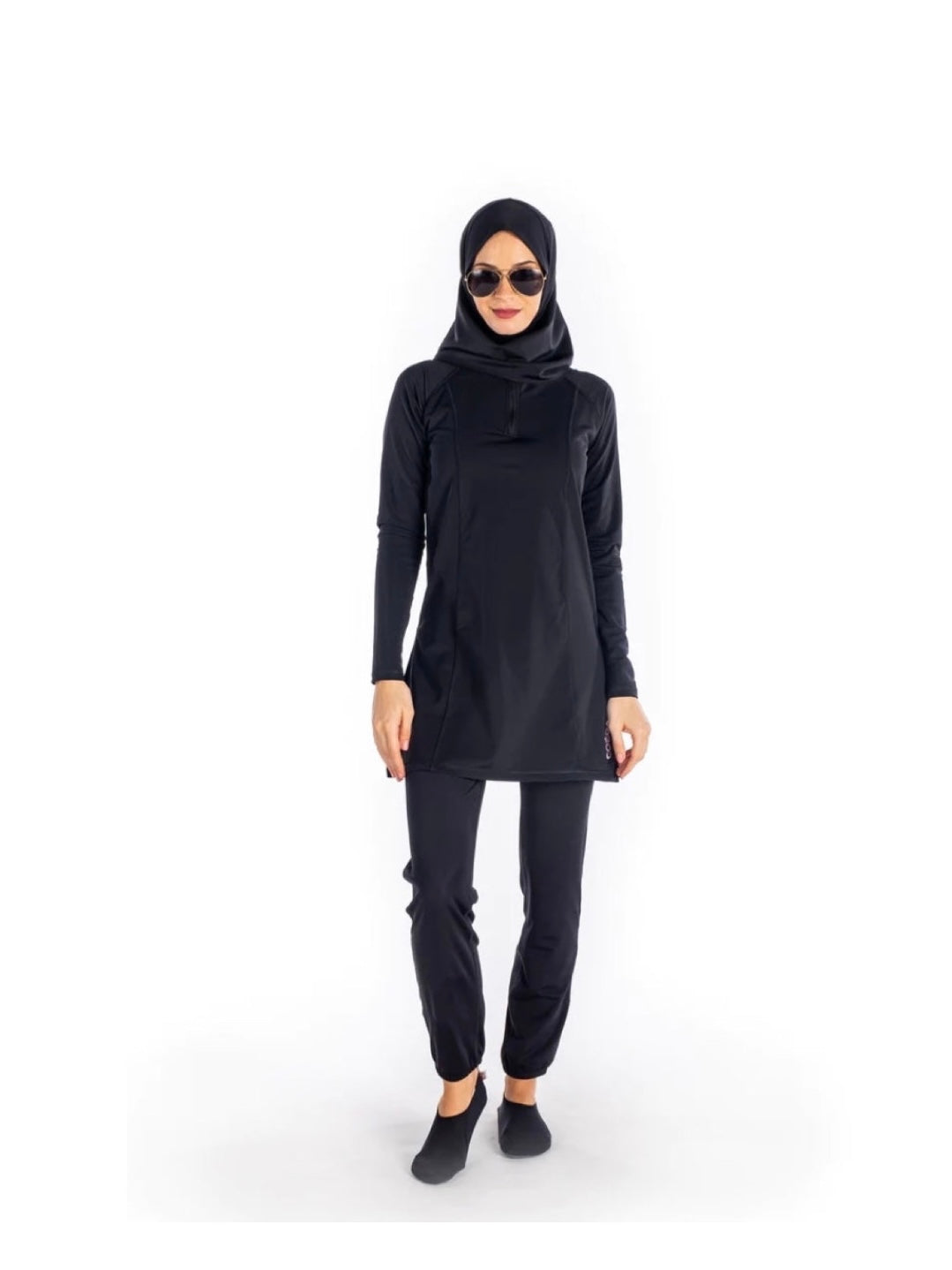 Ladies 3 pc Swimsuit Black (Stnd)