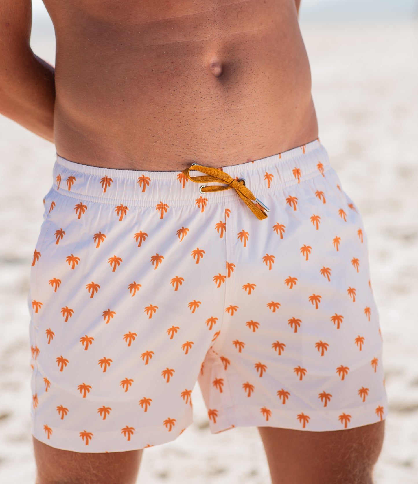 Classic	Swim Shorts	Men	Gold Palms