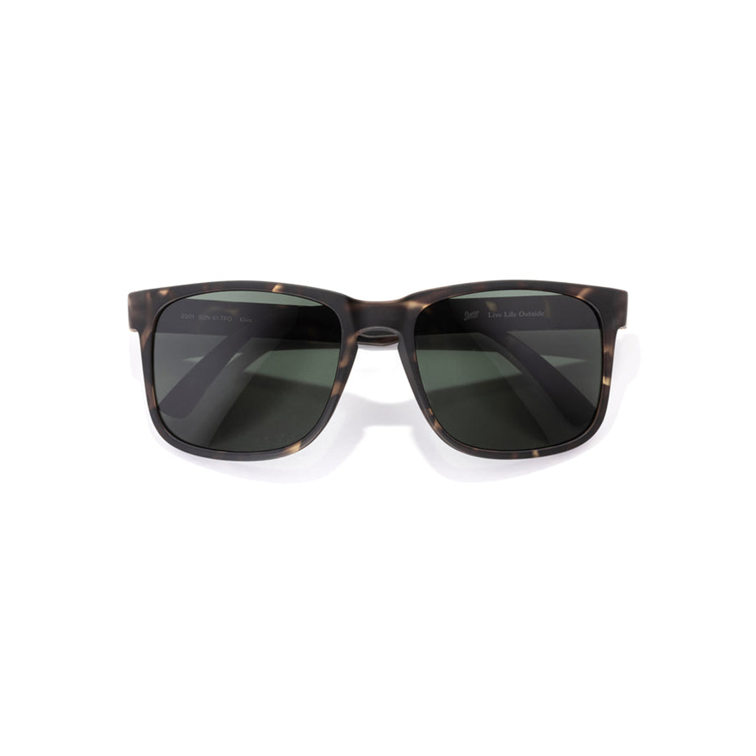 Kiva Tortoise/Forest Unisex sunglasses