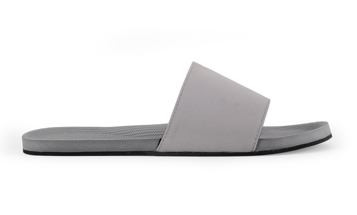 Indosole Essentials Slides Men Granite