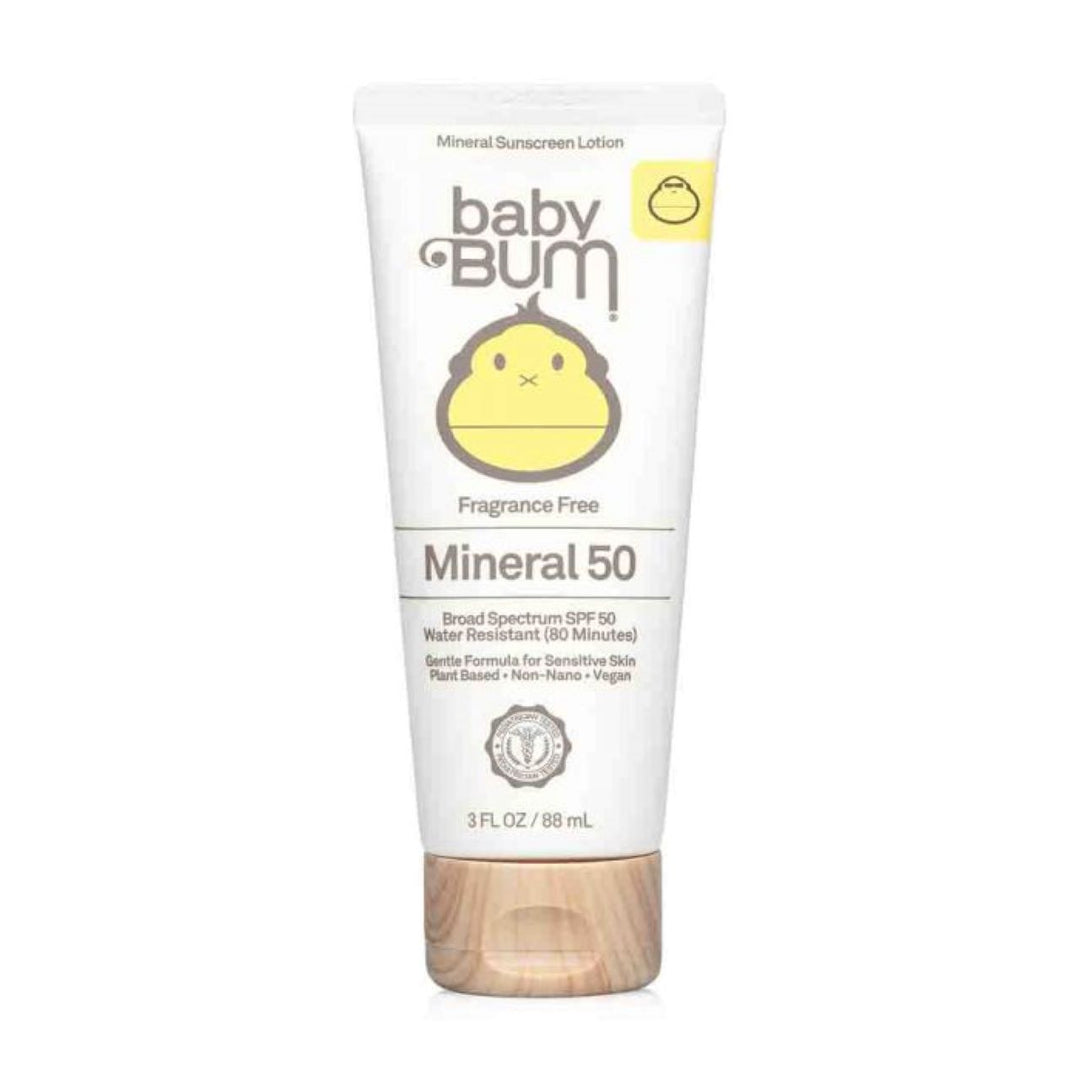 Sun Bum Baby Bum Mineral Sunscreen Roll-On Lotion SPF 50 oz