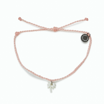 Pura Vida Bracelet Engraved Mop Palm Silver One Size – Rebel Swell